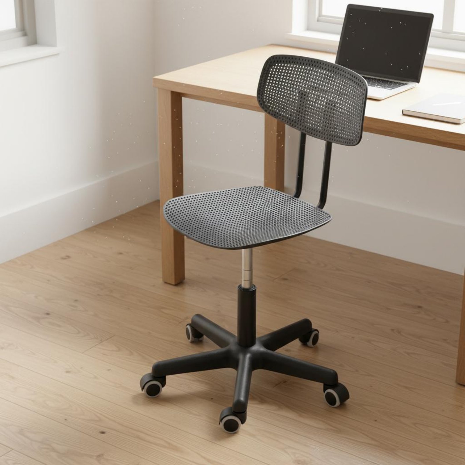 Office Furniture - Регулируемое офисное кресло на колесиках с