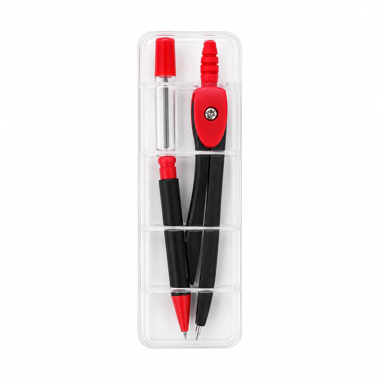 Math Geometry Set With Compass - Набор циркулей из нержавеющей стали, геометрический