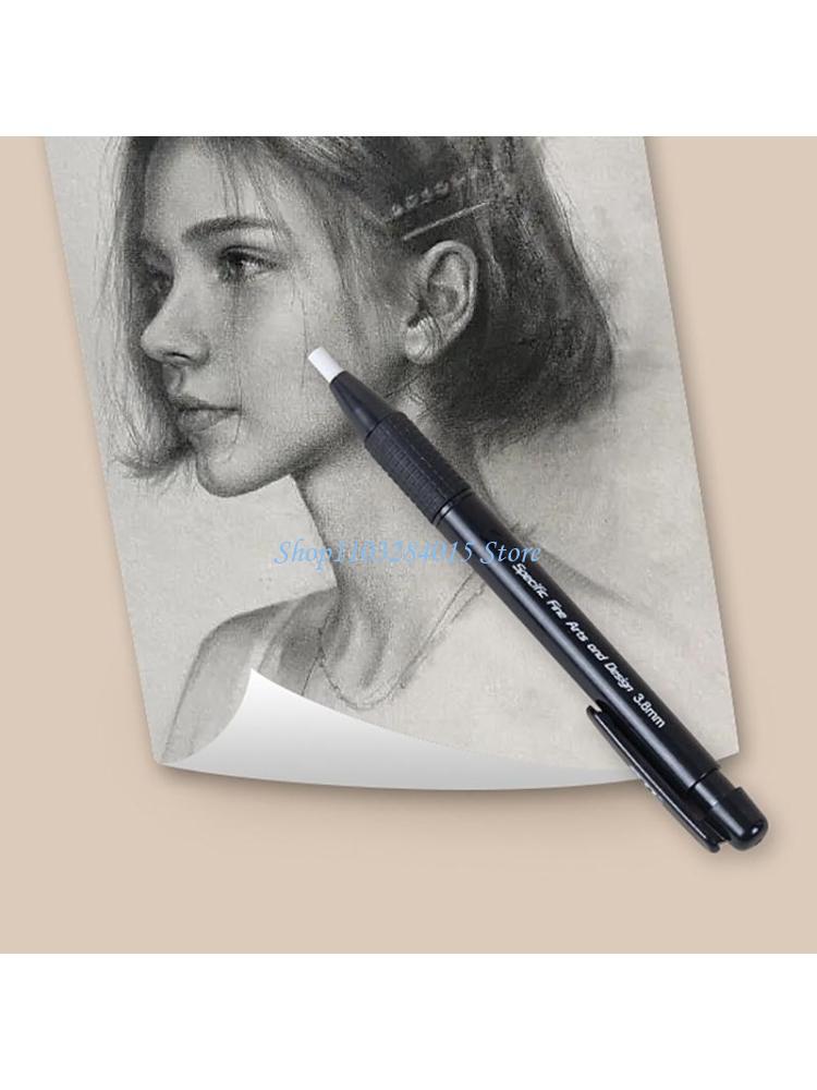 Retractable Eraser Pen Click - R6FF Выдвижная ручка-ластик с щелчками, 5