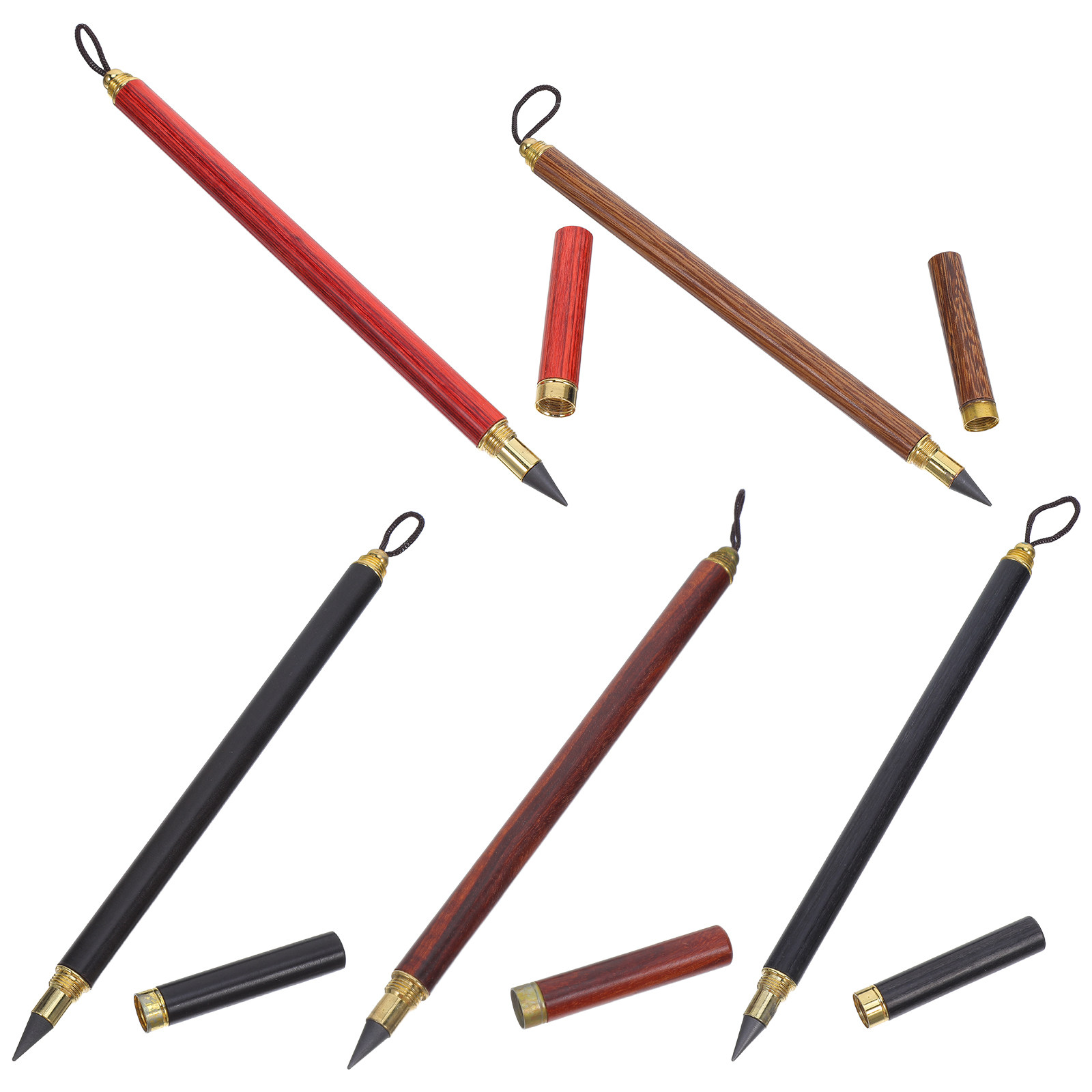 Writing Tools - 5 шт. вечных деревянных карандашей без