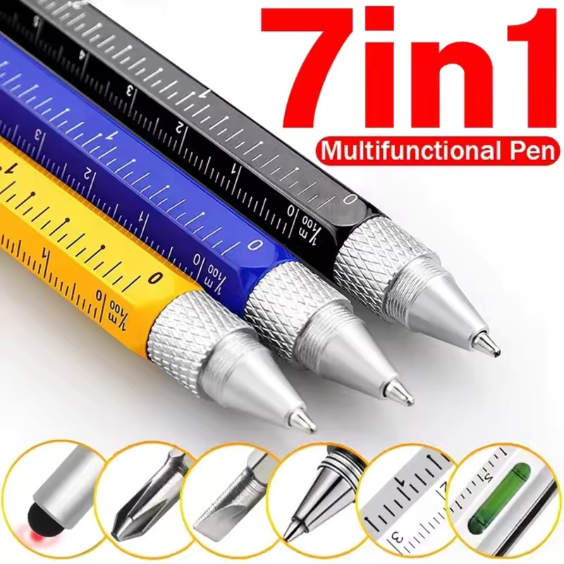Writing Tools - Многофункциональная ручка 7 в 1: стилус