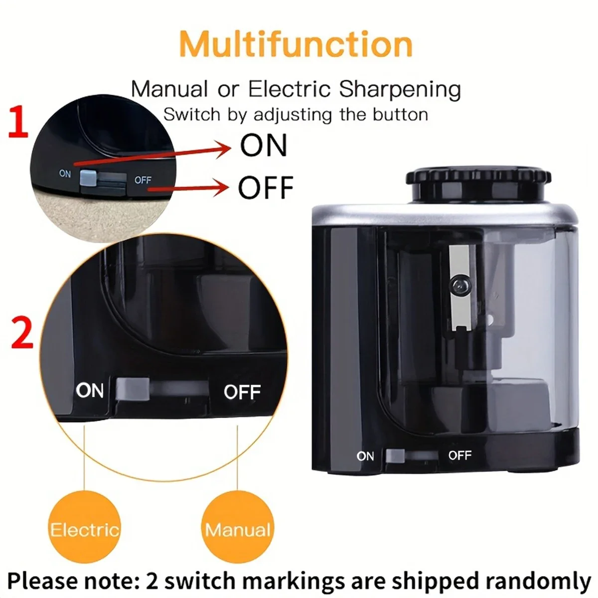 Настольная электрическая точил – обзор и цена Electric Pencil Sharpener Usb