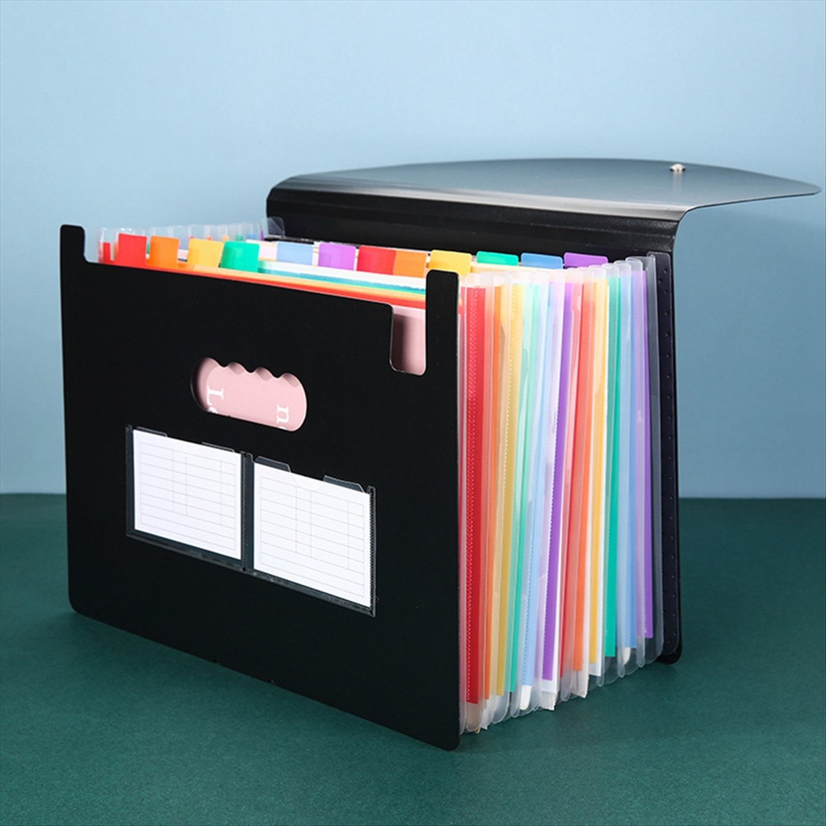 AT16 Расширяющаяся папка-орган – обзор и цена Expandable Accordion File Folder 13 Pockets