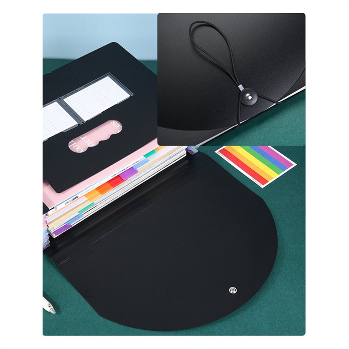 AT16 Расширяющаяся папка-орган – обзор и цена Expandable Accordion File Folder 13 Pockets