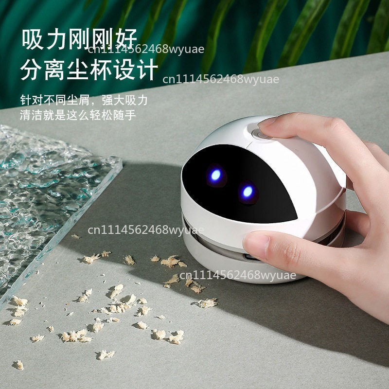 Мощный беспроводной мини-пылес – обзор и цена Mini Desktop Vacuum Cleaner For Eraser Dust
