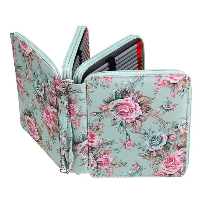 Пенал на 120 отделений для шко – обзор и цена Aesthetic Large Pencil Case Pouch