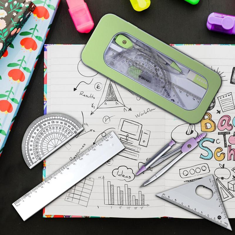 Набор транспортира и компаса Н – обзор и цена Math Geometry Set With Compass