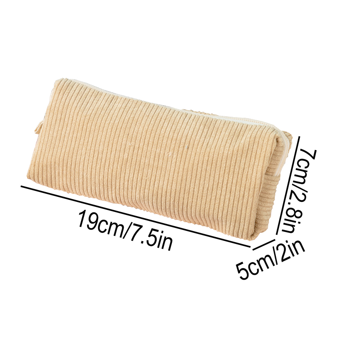 Простой вельветовый пенал, вме – обзор и цена Aesthetic Large Pencil Case Pouch