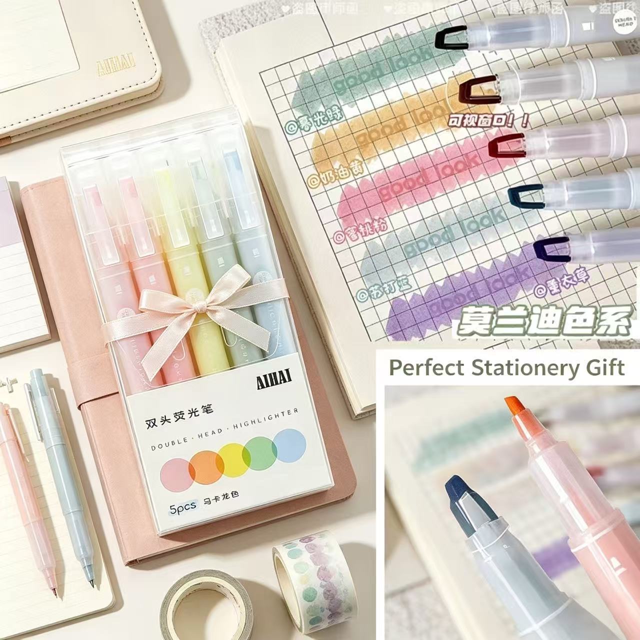 Набор маркеров-выделителей с д – обзор и цена Pastel Highlighter Set Double Ended