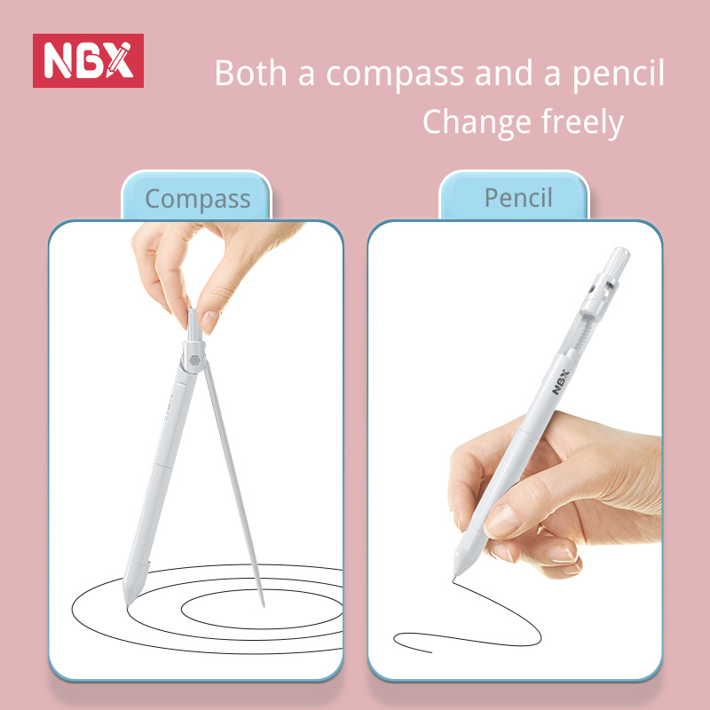 Набор школьных ластиков NBX с  – обзор и цена Math Geometry Set With Compass